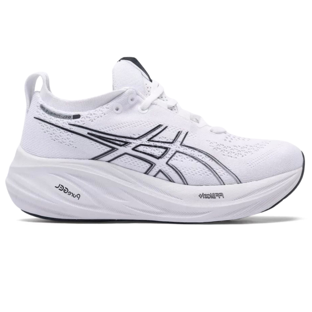Np Asics Gel - Nimbus 26 - Branco Preto – ForTimer