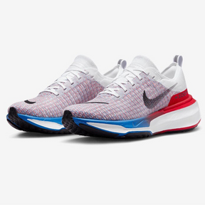 Nike Invincible Run 3 - Branco/Azul/Vermelho
