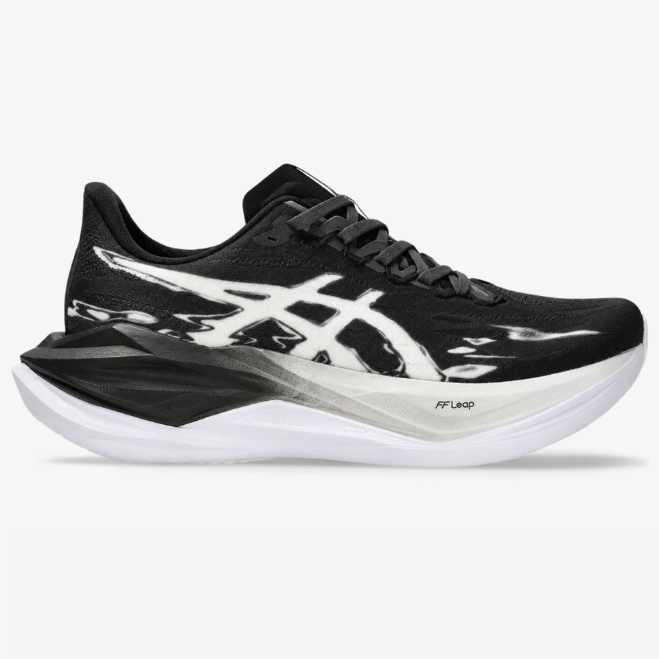 Asics Superblast 3 - Unissex - Preto/Branco/Cinza