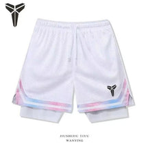 Shorts Americanos Esportivos 2 em 1 - Secagem rápida e Respirável