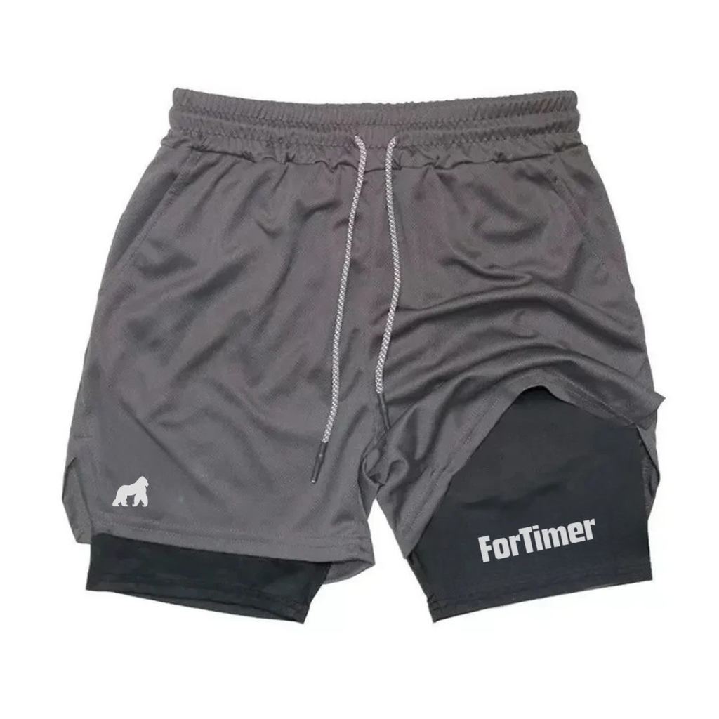 Bermuda 2 em 1 Fort DuoFast Masculina