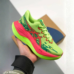 Asics Superblast 3 - Unissex - Verde/Vermelho