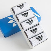Kit 5 pares de Meias Adidas