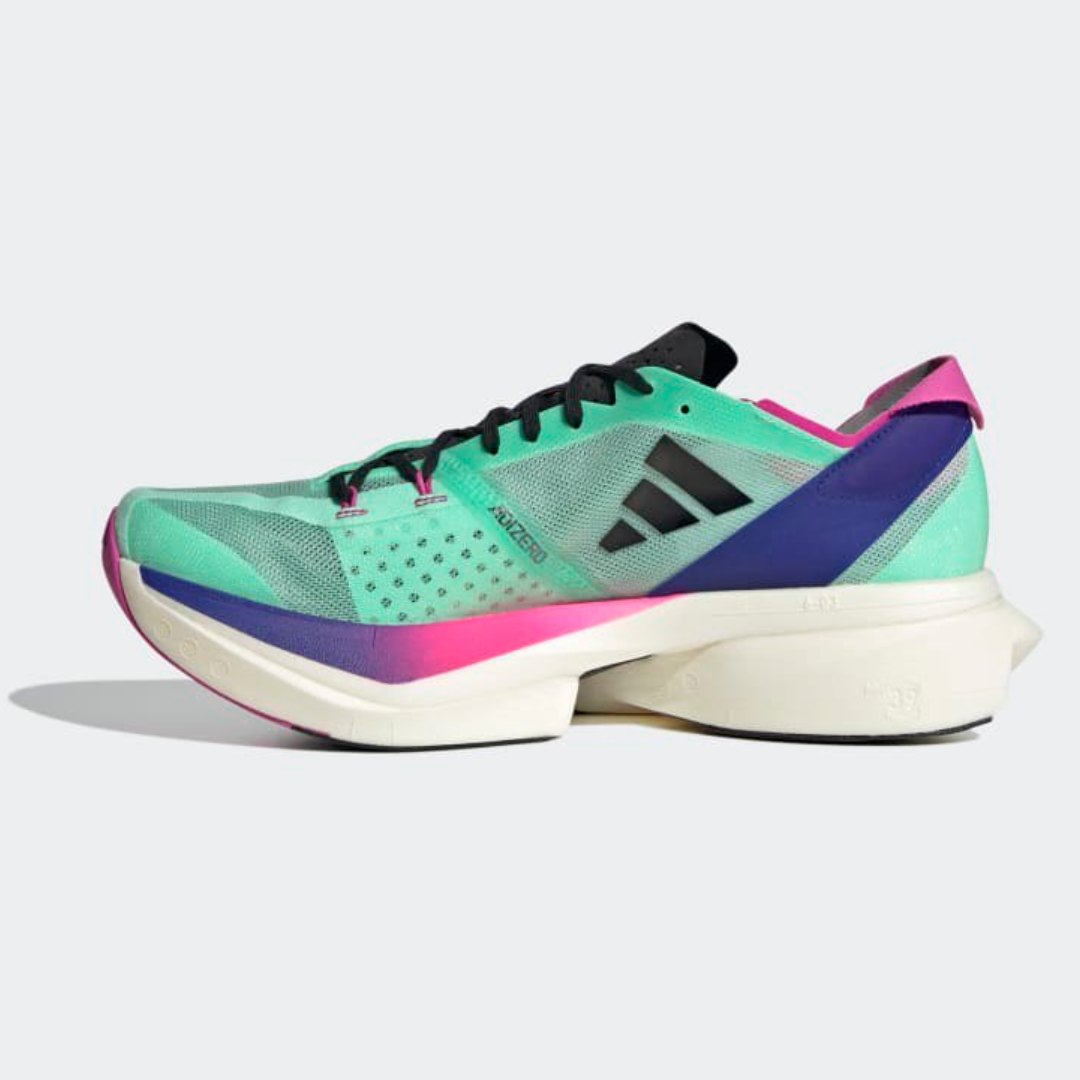 Adidas Adizero Adios Pro 3 - Verde Água/Preto/Rosa