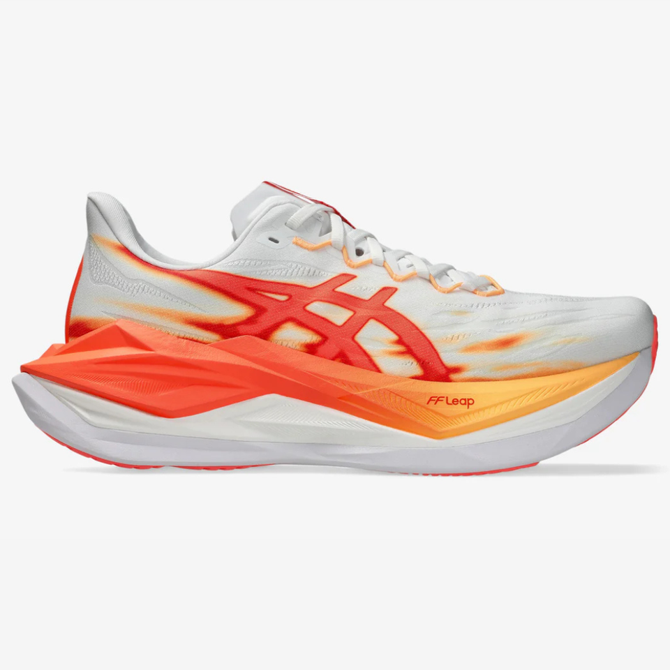 Asics Superblast 3 - Unissex - Branco/Laranja