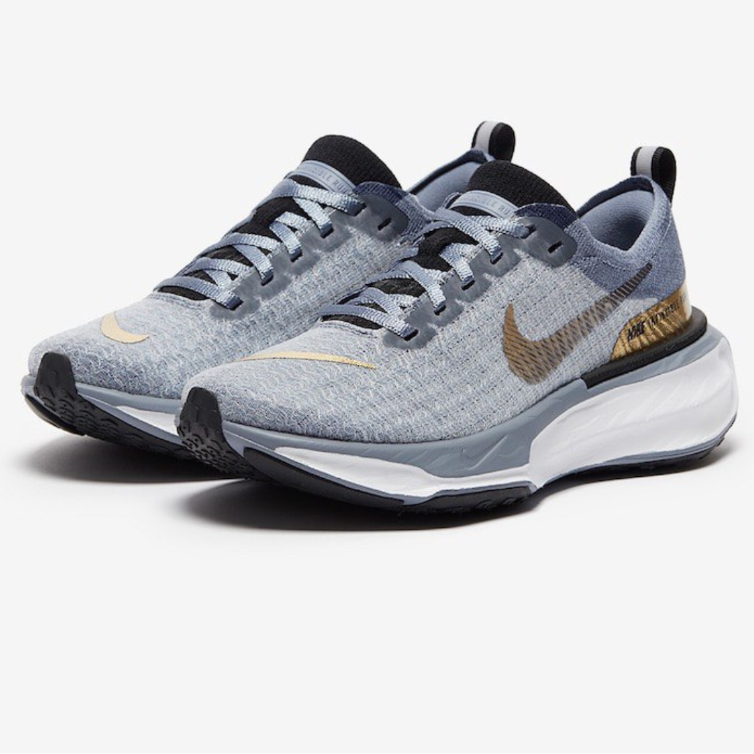 Nike Invincible Run 3 - Azul/Dourado