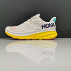 HOKA Clifton 9 Preto e Branco – imagem 1 de 6