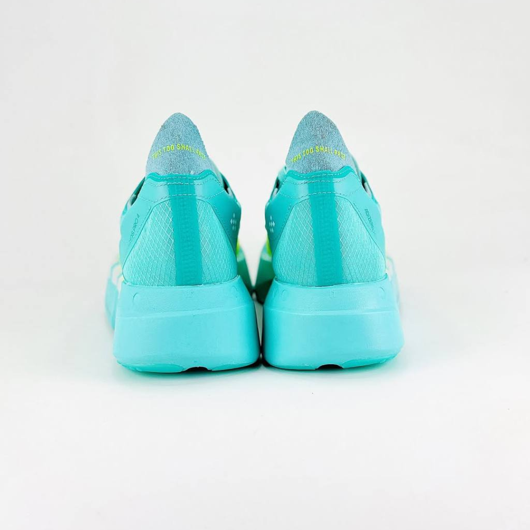 Adidas Adizero Adios Pro 4 Flash Aqua  Lucid Lemon