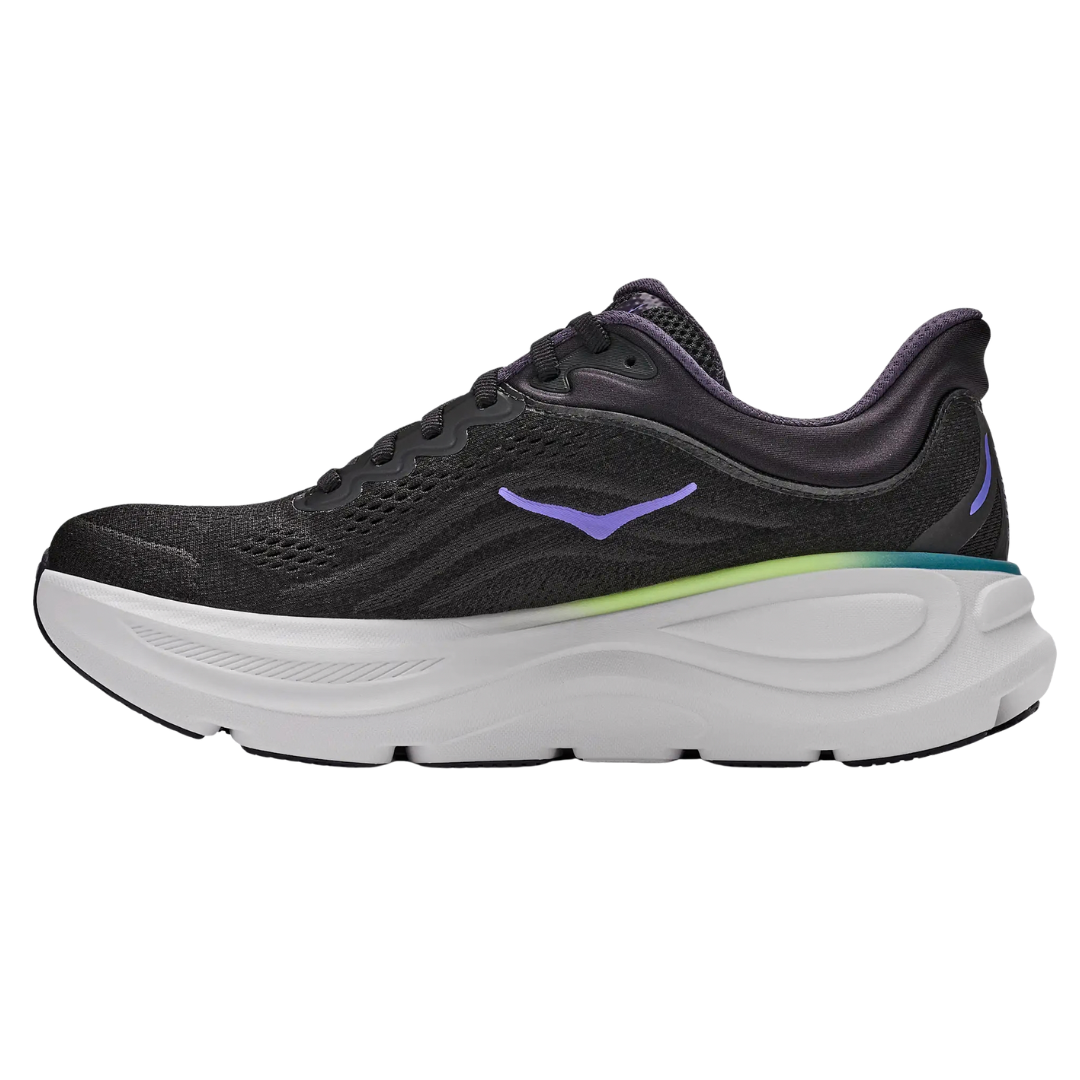 Hoka Bondi 9 - Preto/Pitaya Neon