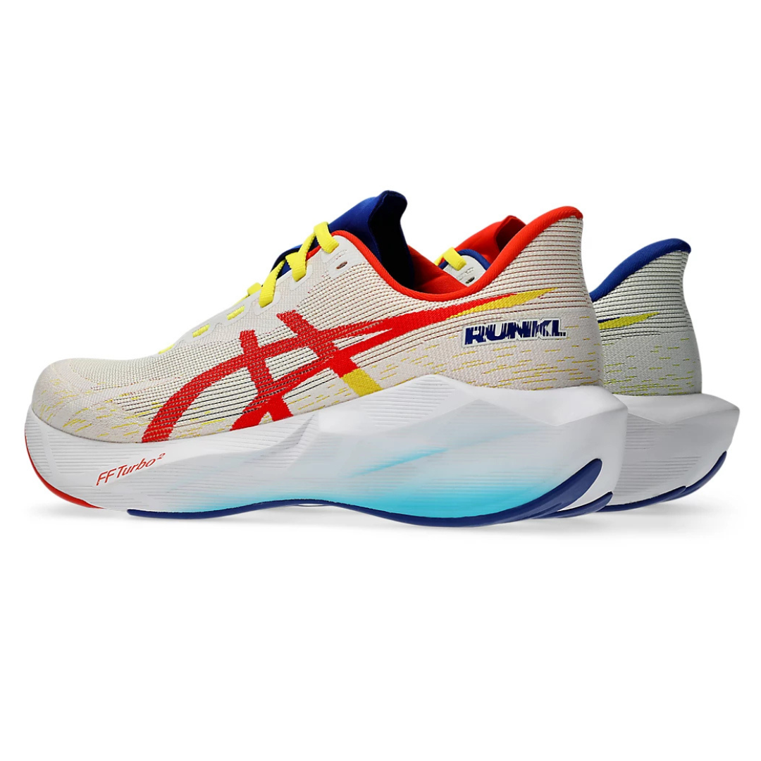 Asics Novablast 6 Unity in Motion - Vermelho/Azul