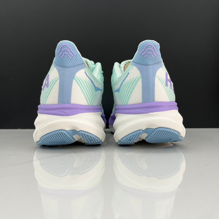 HOKA Clifton 9 Verde Menta e Lilás – imagem 5 de 5