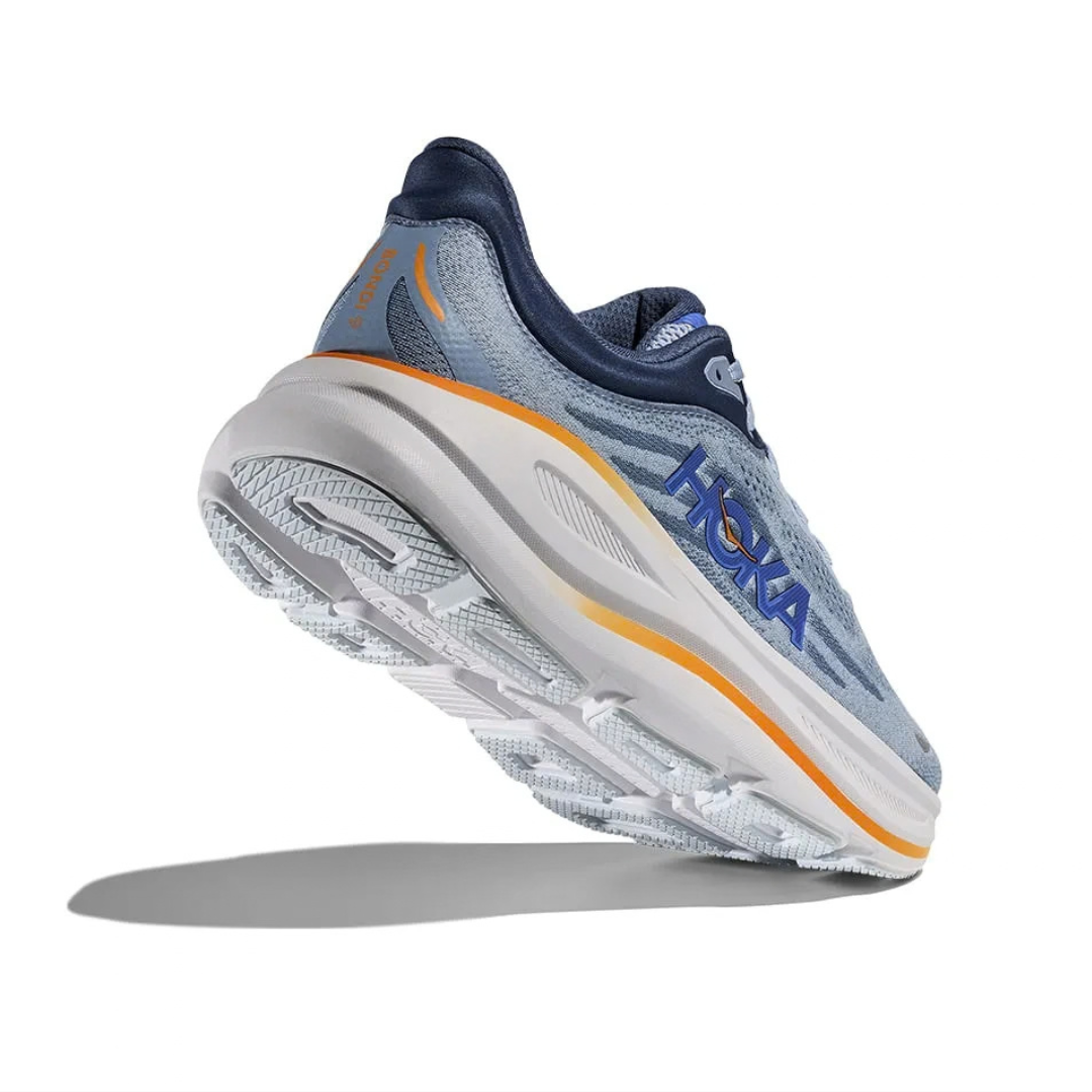 Hoka Bondi 9 – Azul/Laranja