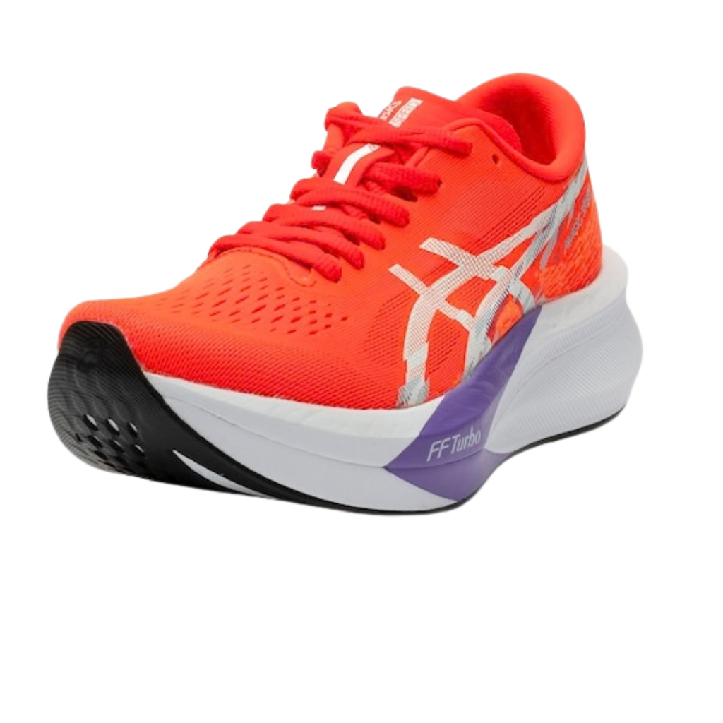 Asics Magic Speed 4 Coral / Branco