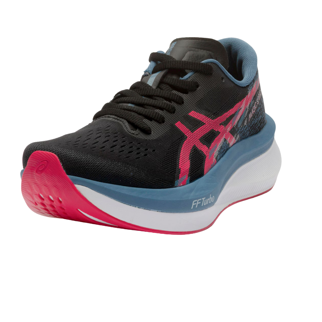 Asics Magic Speed 4 Preto / Azul / Rosa