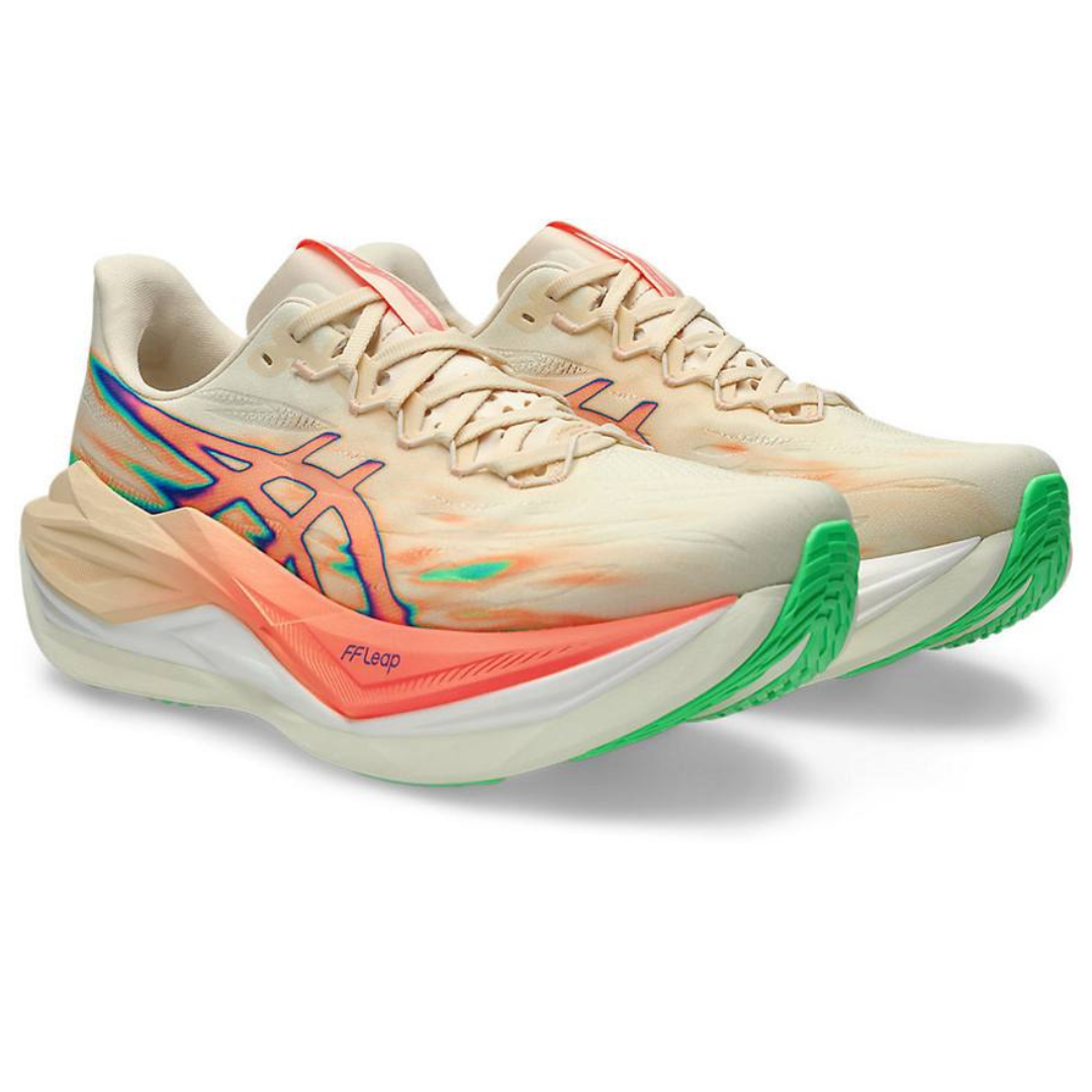 Asics Superblast 3 - Unissex - Bege/Laranja Claro
