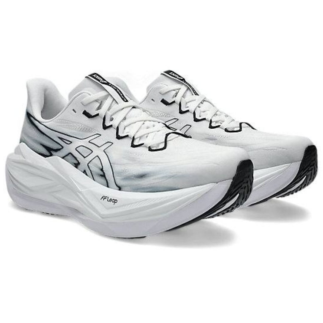 Asics Superblast 3 - Unissex - Branco/Preto