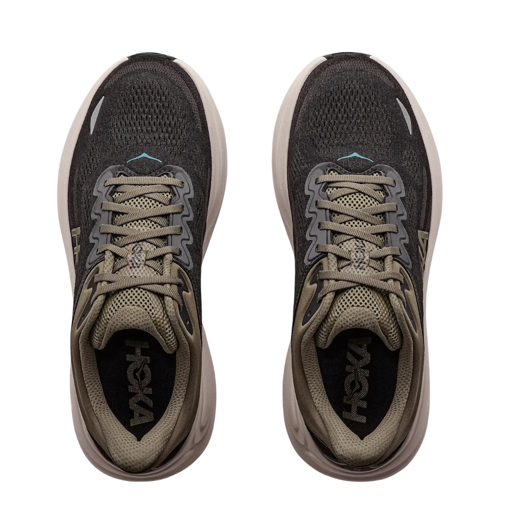 Hoka Bondi 9 - Preto / Cinza Pedra