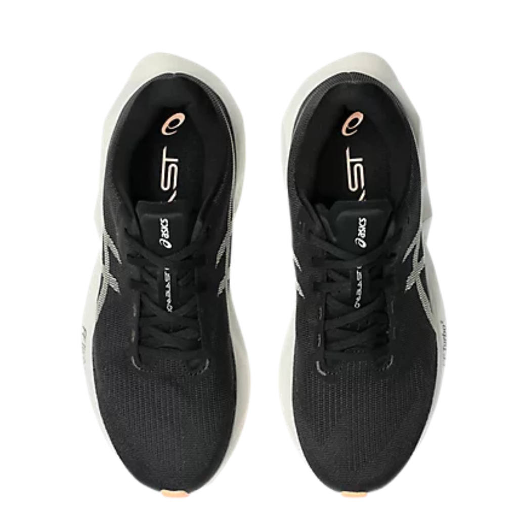 Asics Novablast 6 - Preto/Cáqui