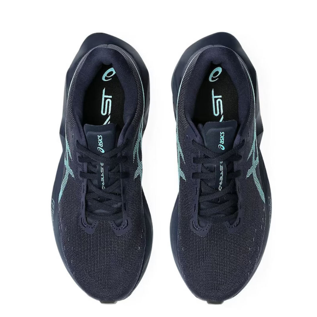 Asics Novablast 6 - Preto/Azul