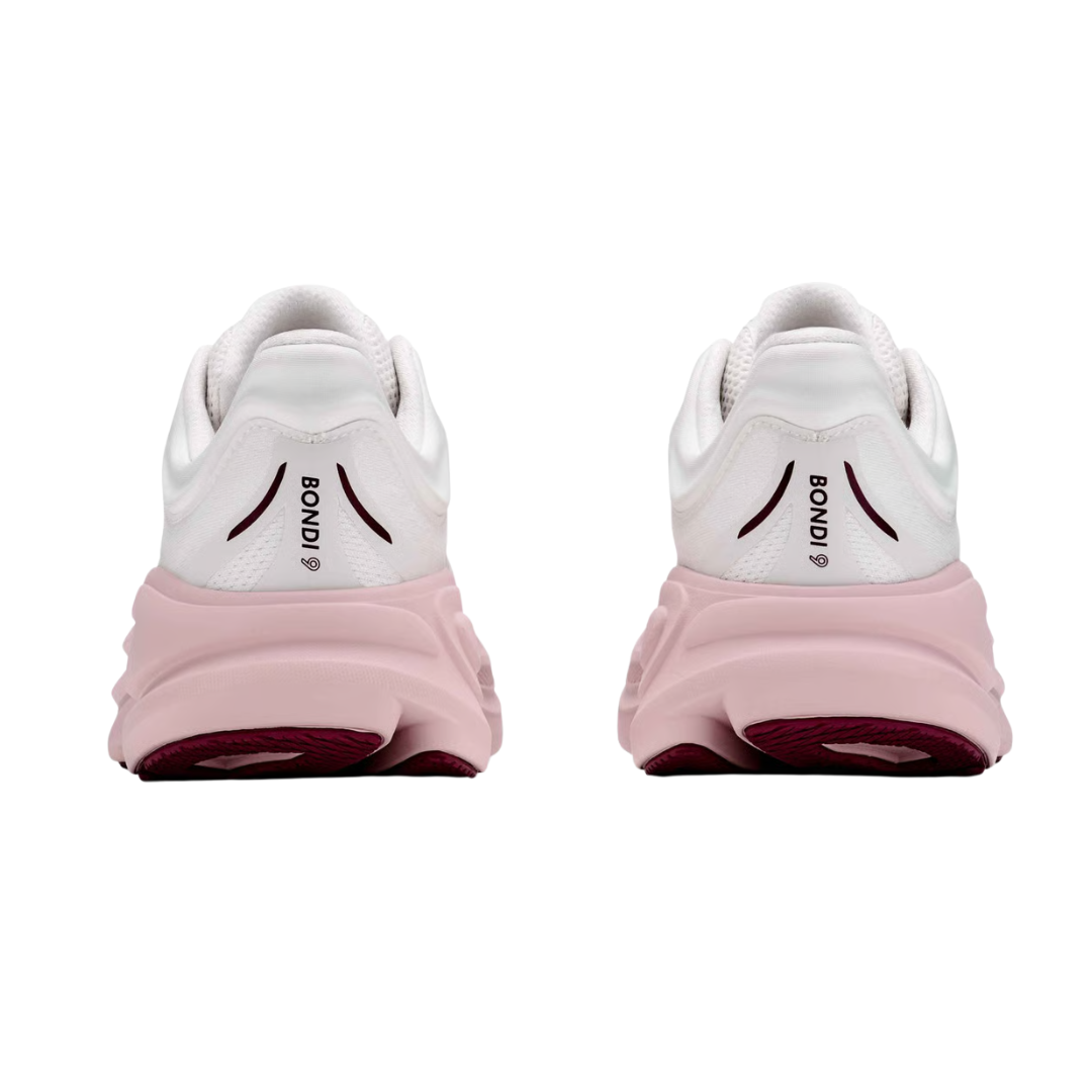 Hoka Bondi 9 - Branco / Rosa
