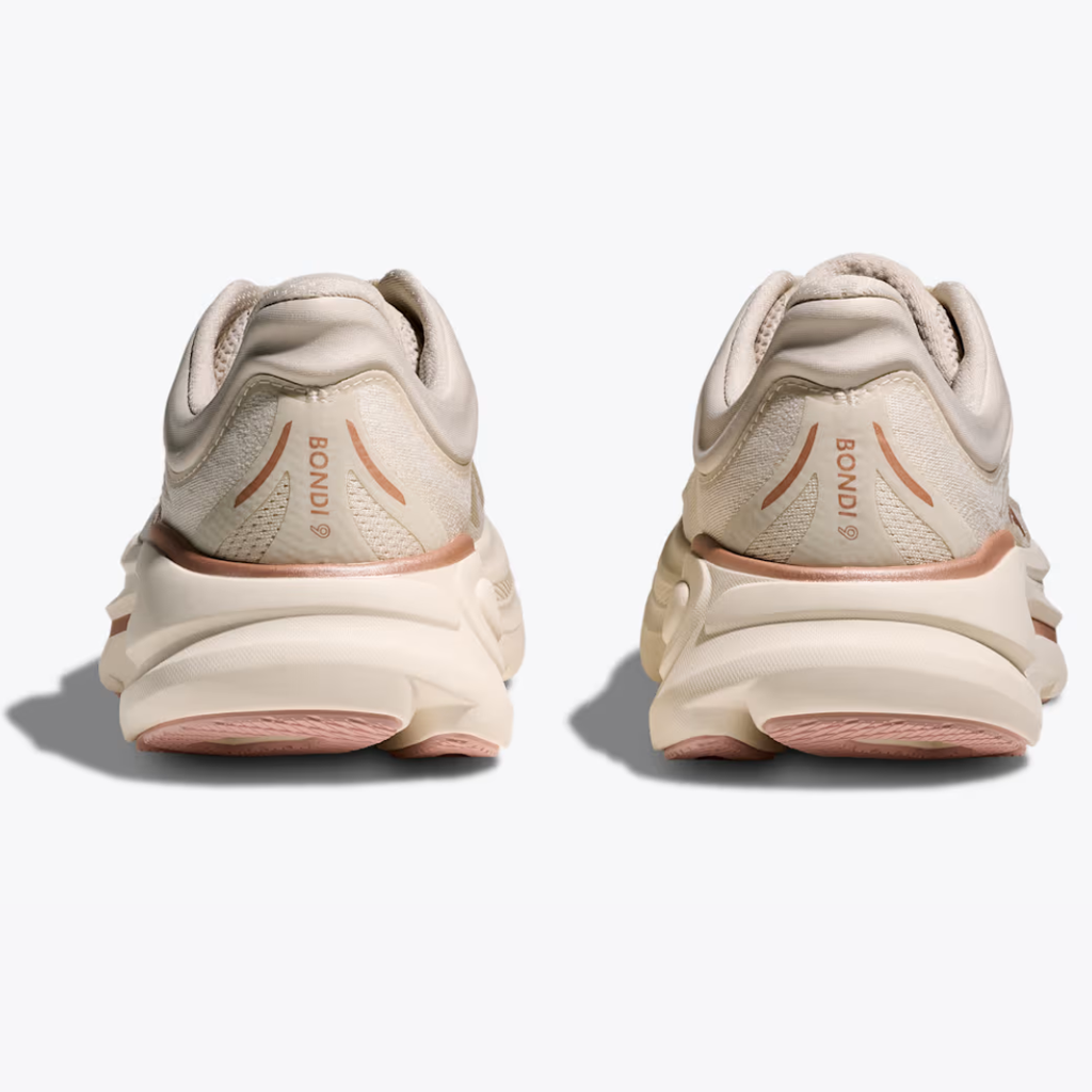 Hoka Bondi 9 - Bege/Rosa