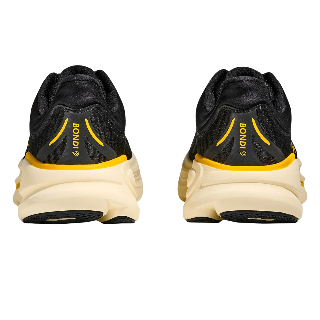 Hoka Bondi 9 - Preto/Amarelo