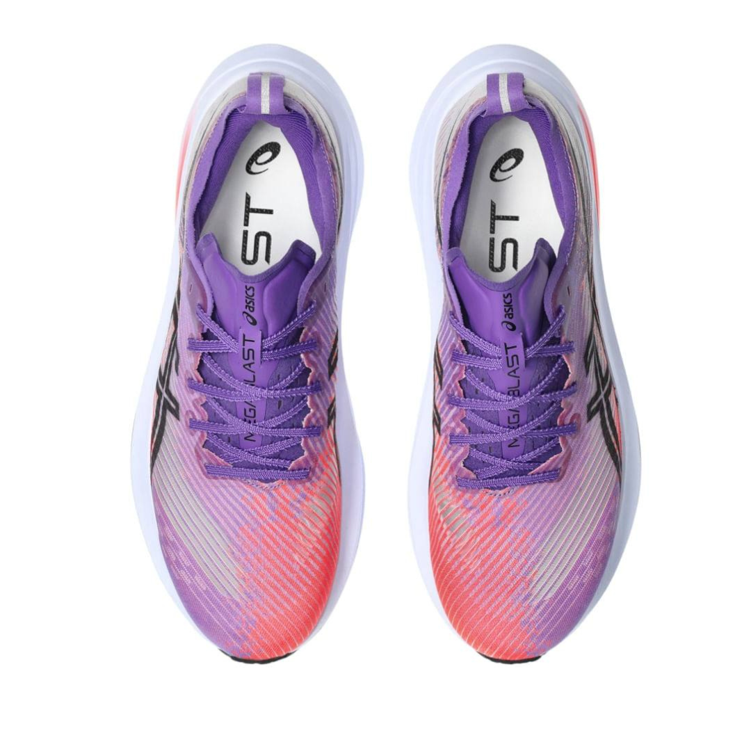 Asics Megablast - Unissex - Roxo/Preto/Vermelho