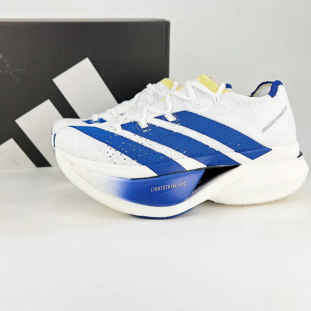 Adidas Adizero Prime X3 Strung - Branco/Azul