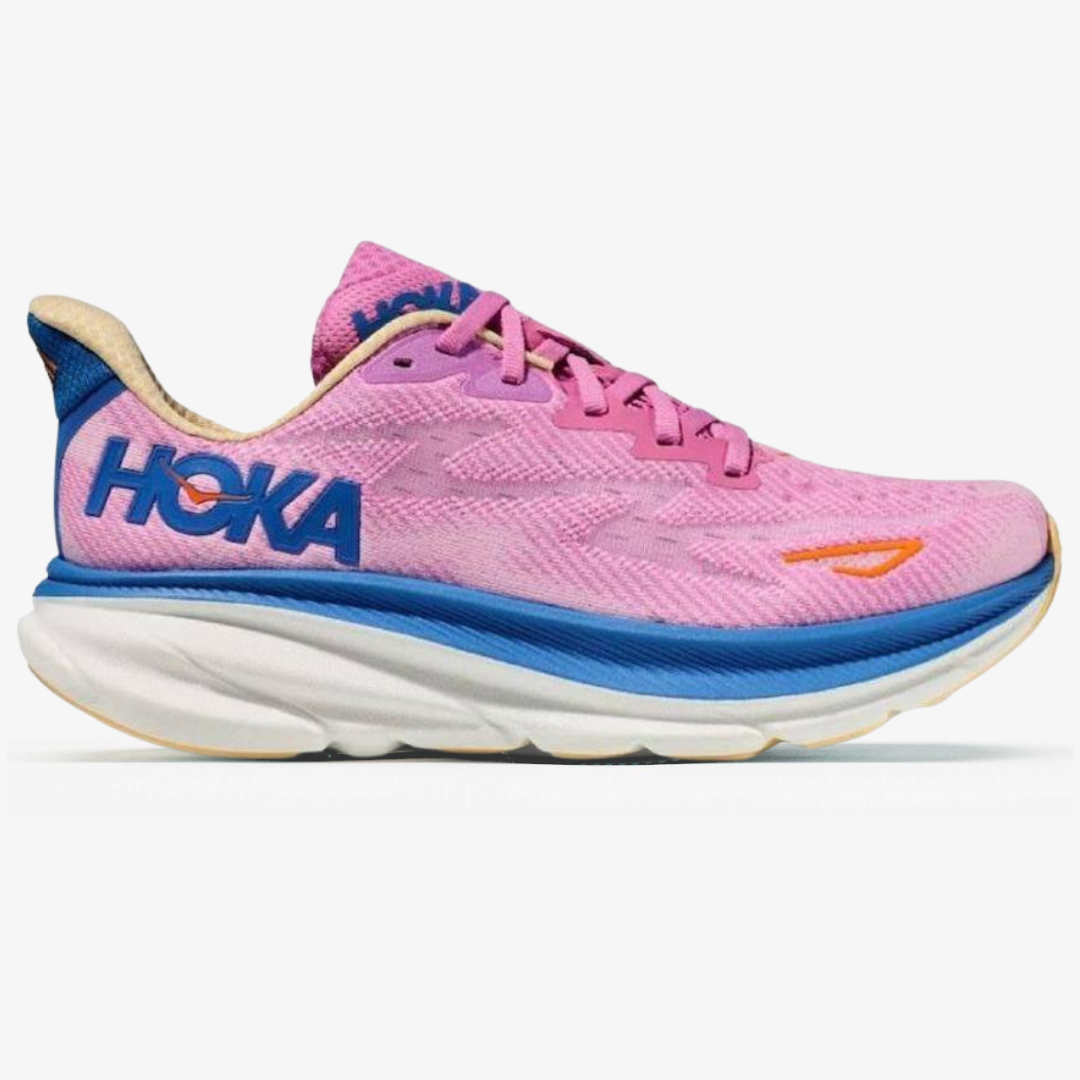 Hoka Clifton 9 – Rosa/Azul