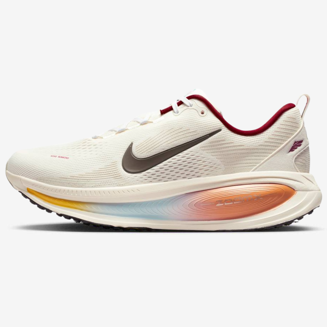 Nike Vomero 18 - Branco/Vermelho Vinho