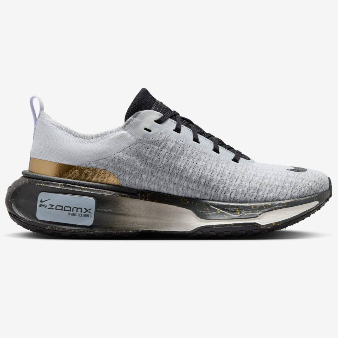 Nike Invincible Run 3 - Cinza/Preto Gold