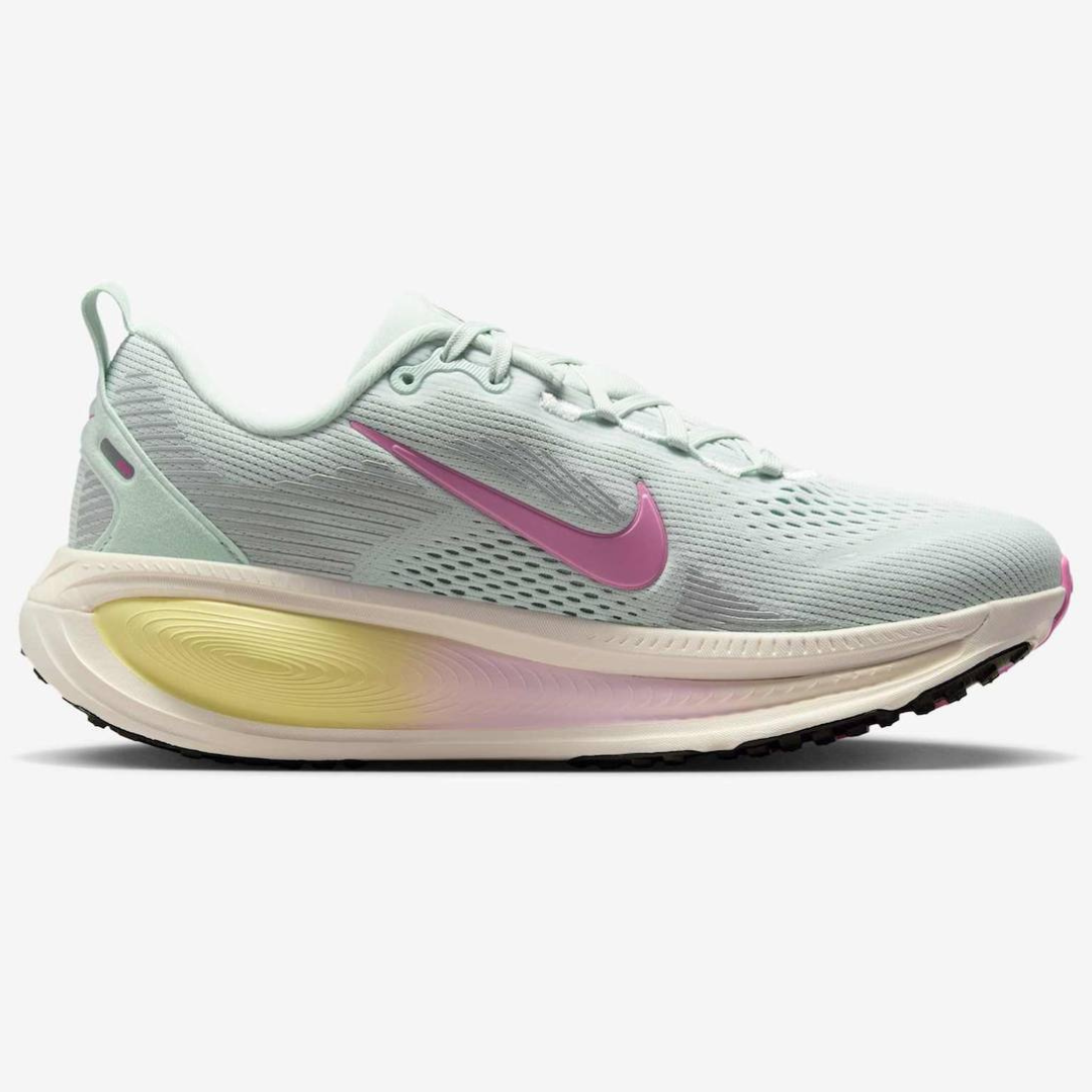Nike Vomero 18 - Verde Água/Rosa