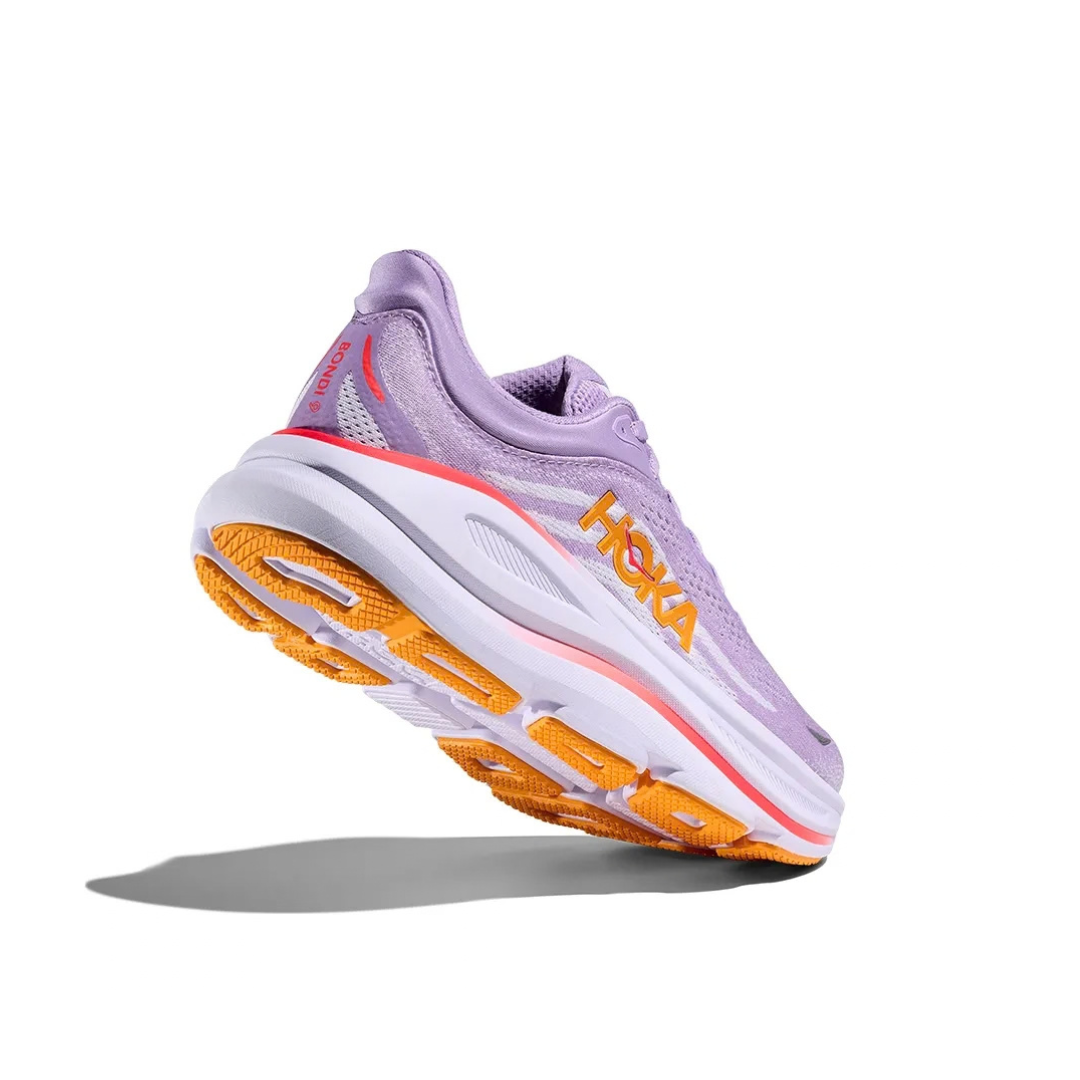 Hoka Bondi 9 - Roxo com Laranja