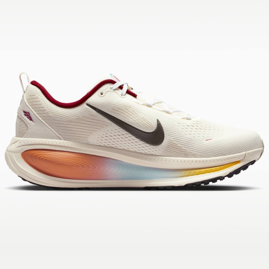 Nike Vomero 18 - Branco/Vermelho Vinho