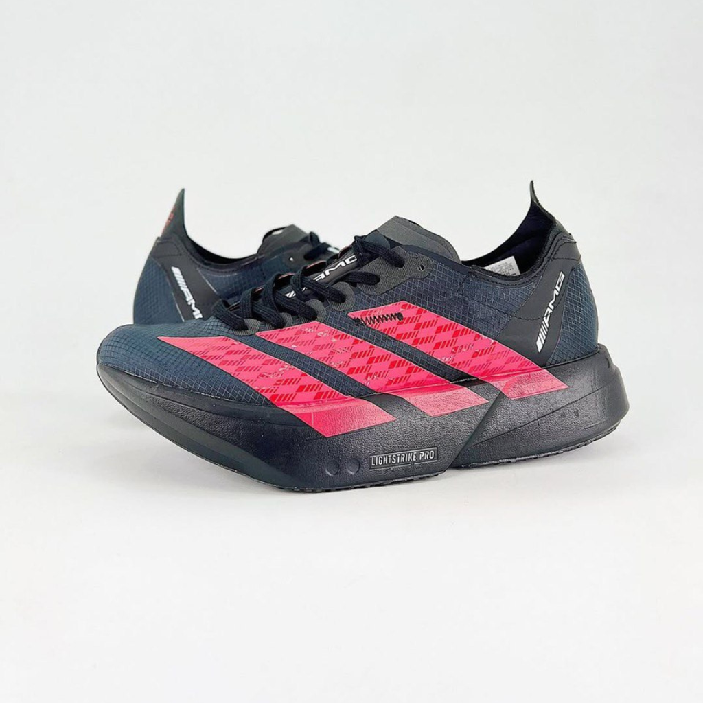 Adidas Adizero Adios Pro 4 Mercedes AMG Preto/Vermelho Lúcido