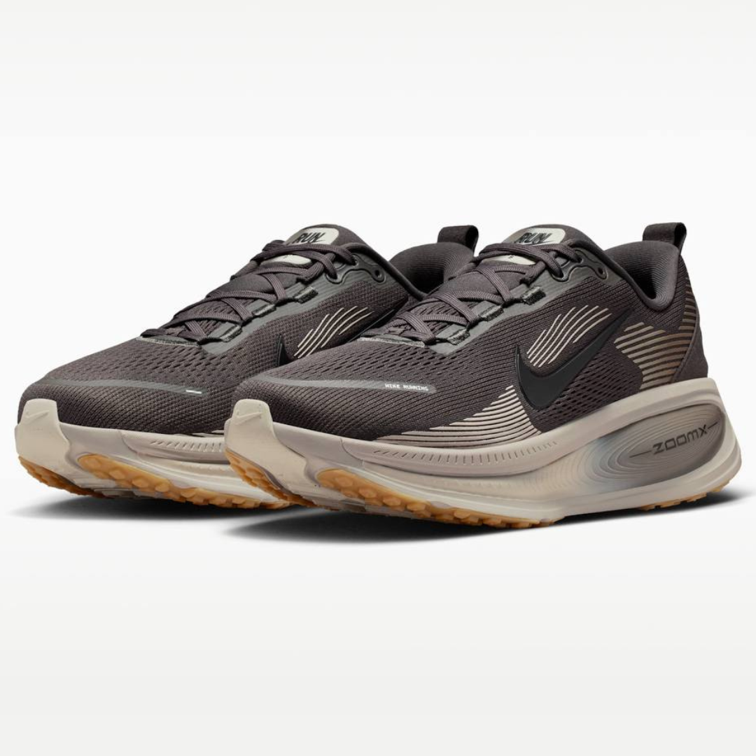 Nike Vomero 18 - Cinza Escuro/Bege