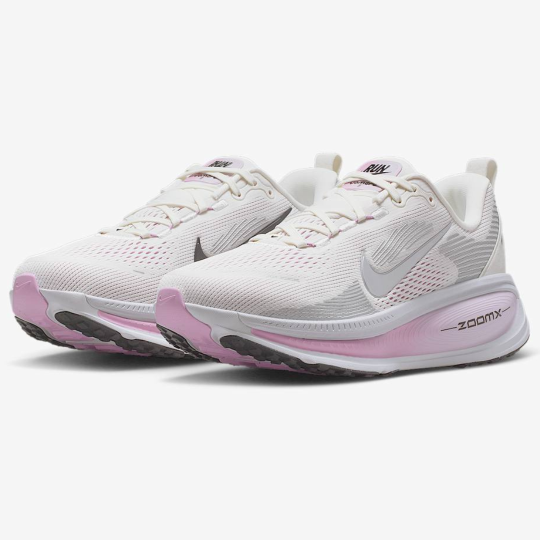 Nike Vomero 18 - Cinza/Rosa Claro
