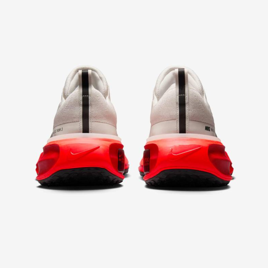 Nike Invincible Run 3 - Branco/Vermelho Neon