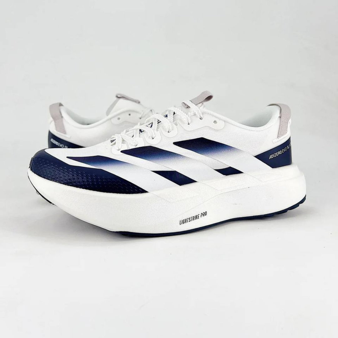 Adidas Adizero EVO SL ATR - Branco/Azul Marinho