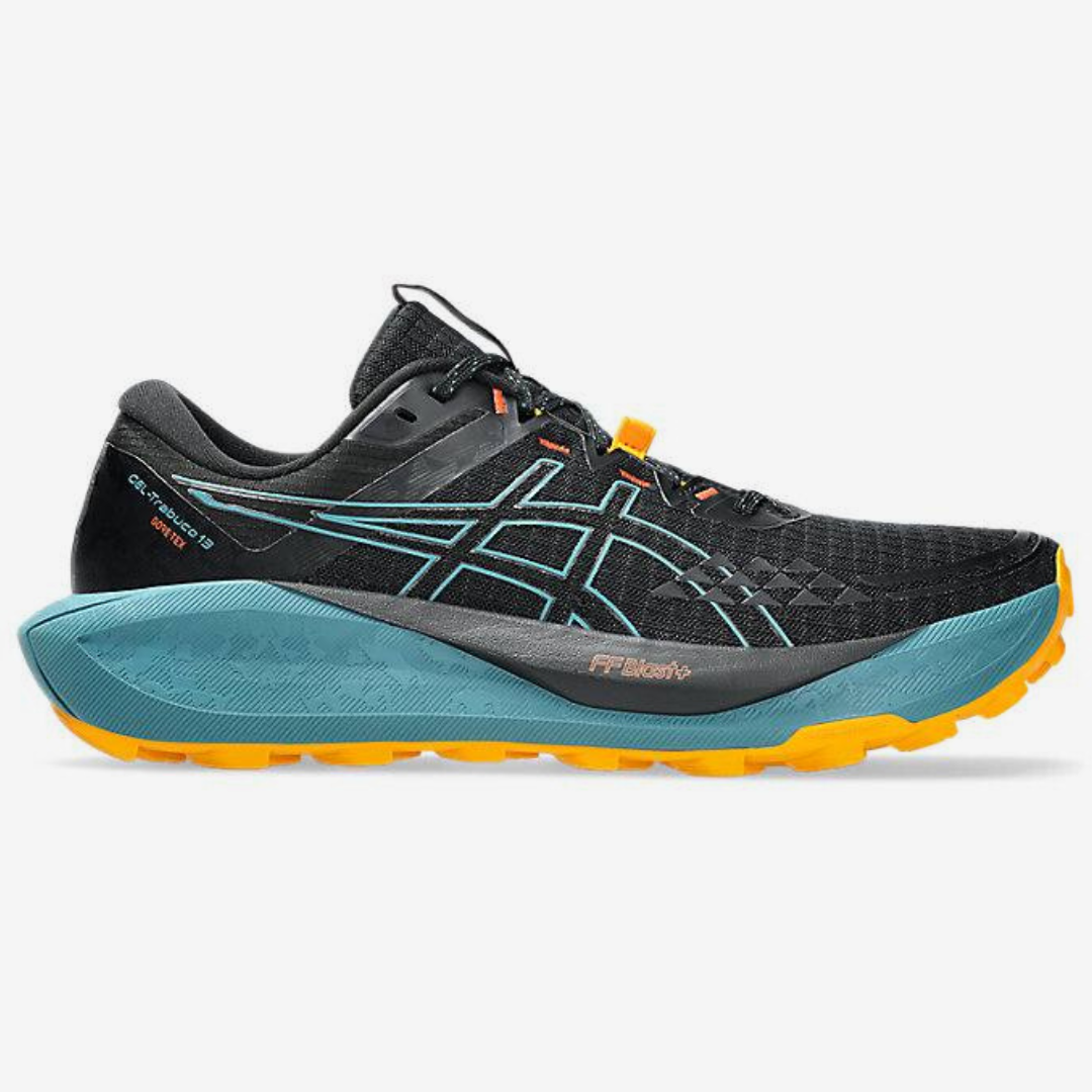 Asics Gel Trabuco 13 - Preto/Azul Atlântida