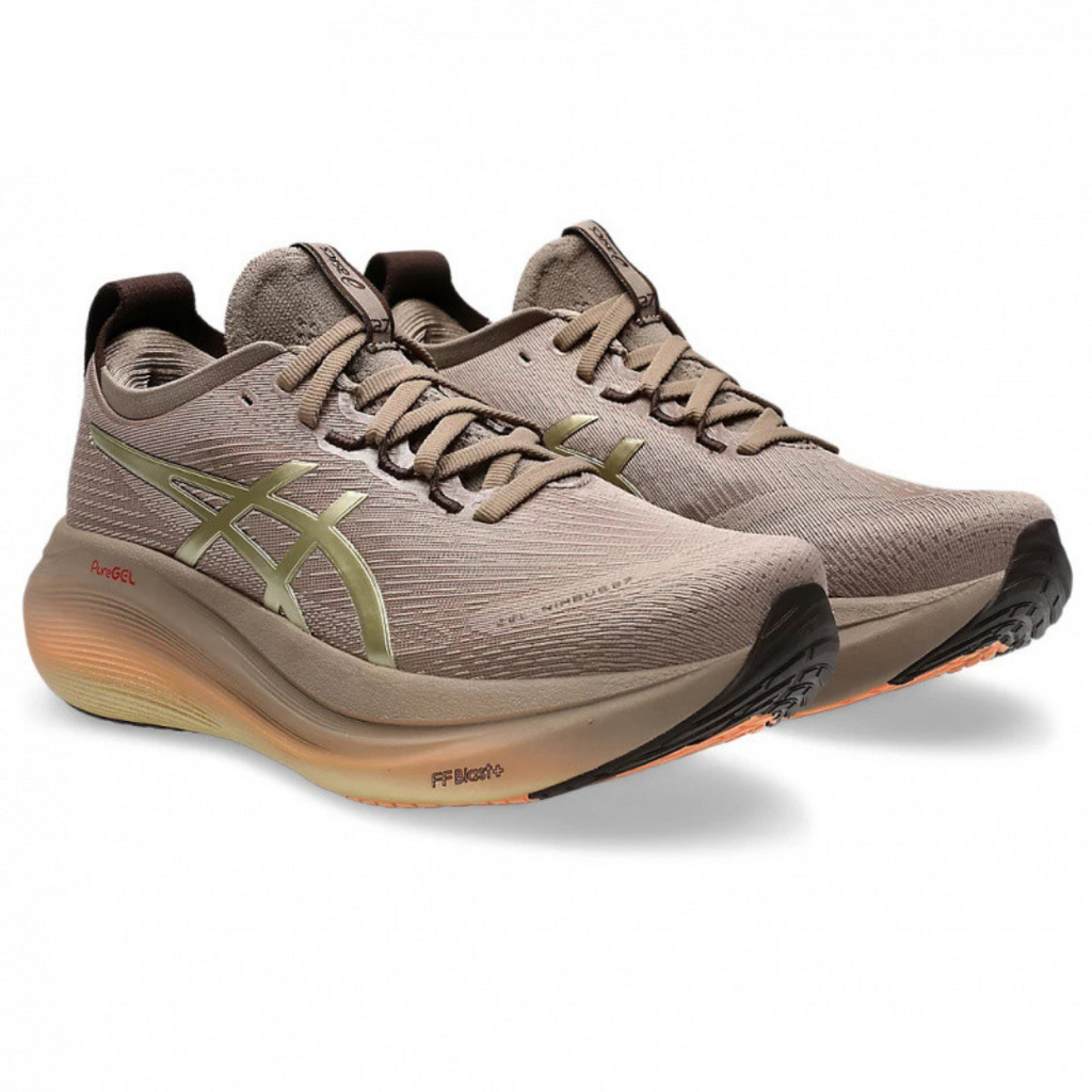 Asics Gel - Nimbus 27 Luxe - Dourado/Marrom