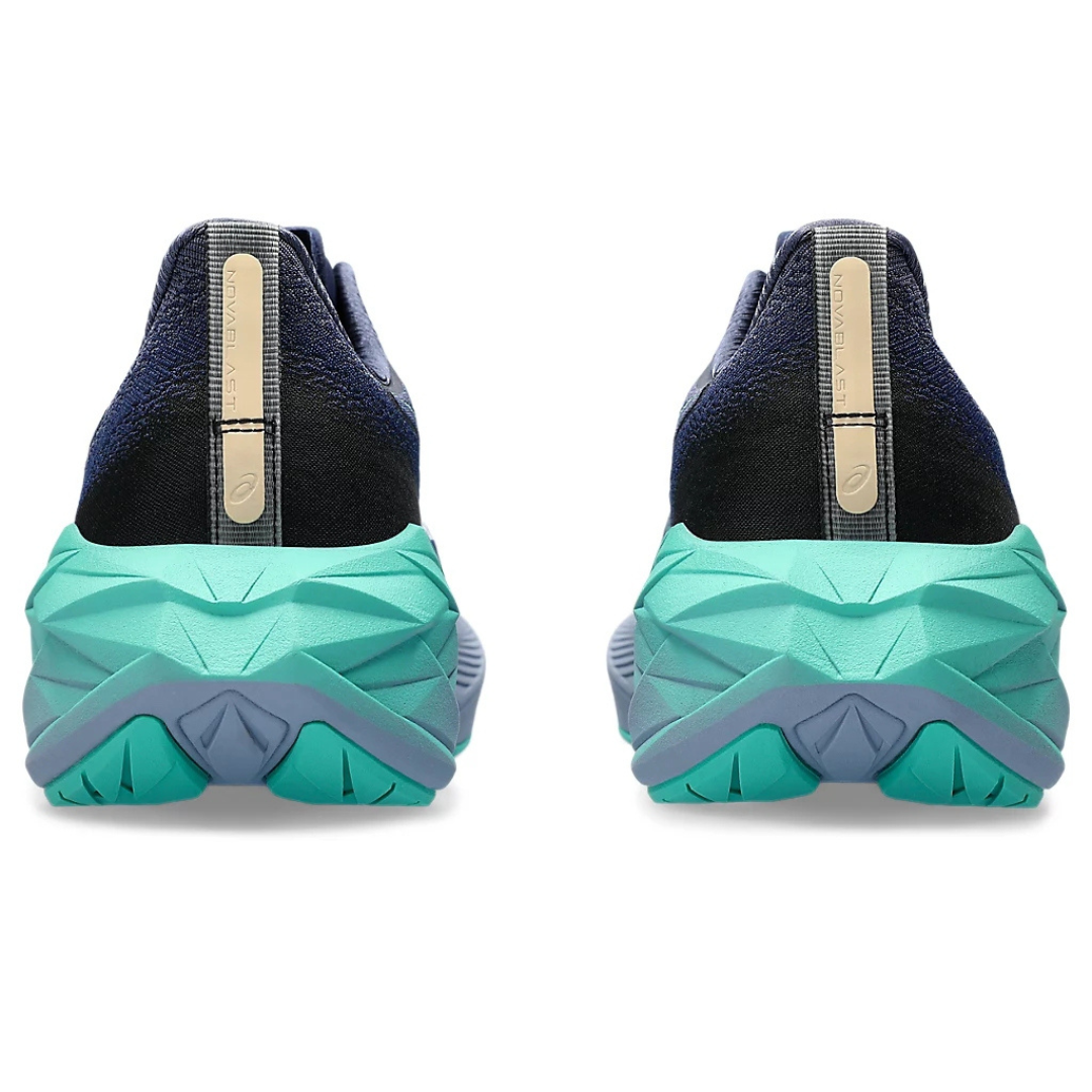 Asics Novablast™ 4 Azul Marinho com Verde e Azul