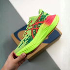 Asics Superblast 3 - Unissex - Verde/Vermelho