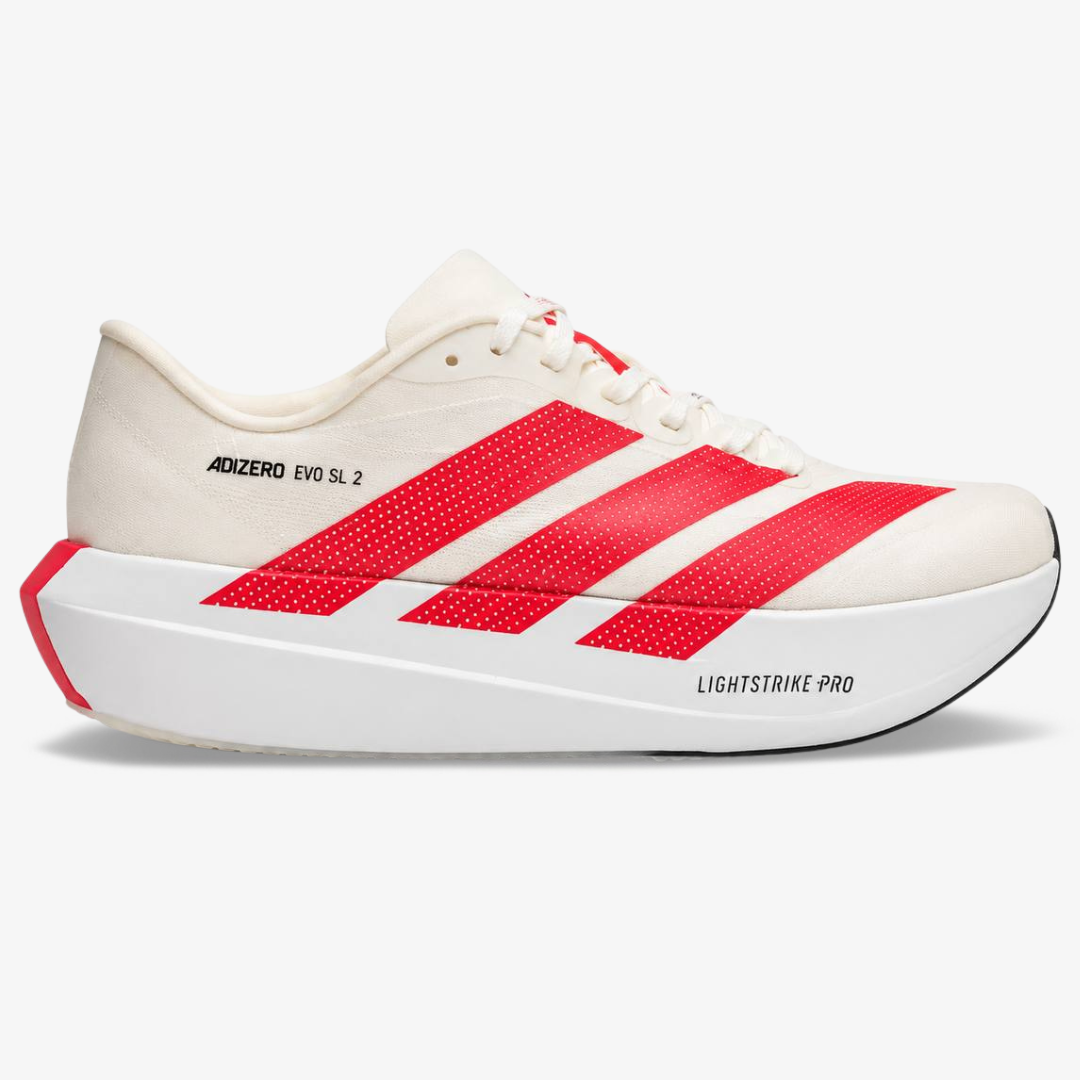 Adidas Adizero EVO SL 2 - Bege/Vermelho