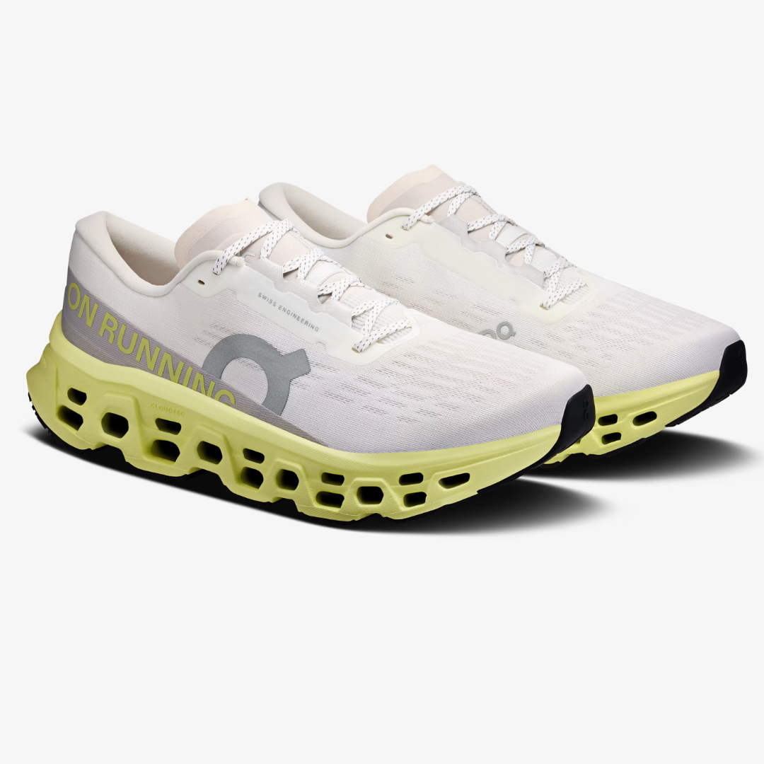 On Running Cloudmonster 3 Ivory Limelight