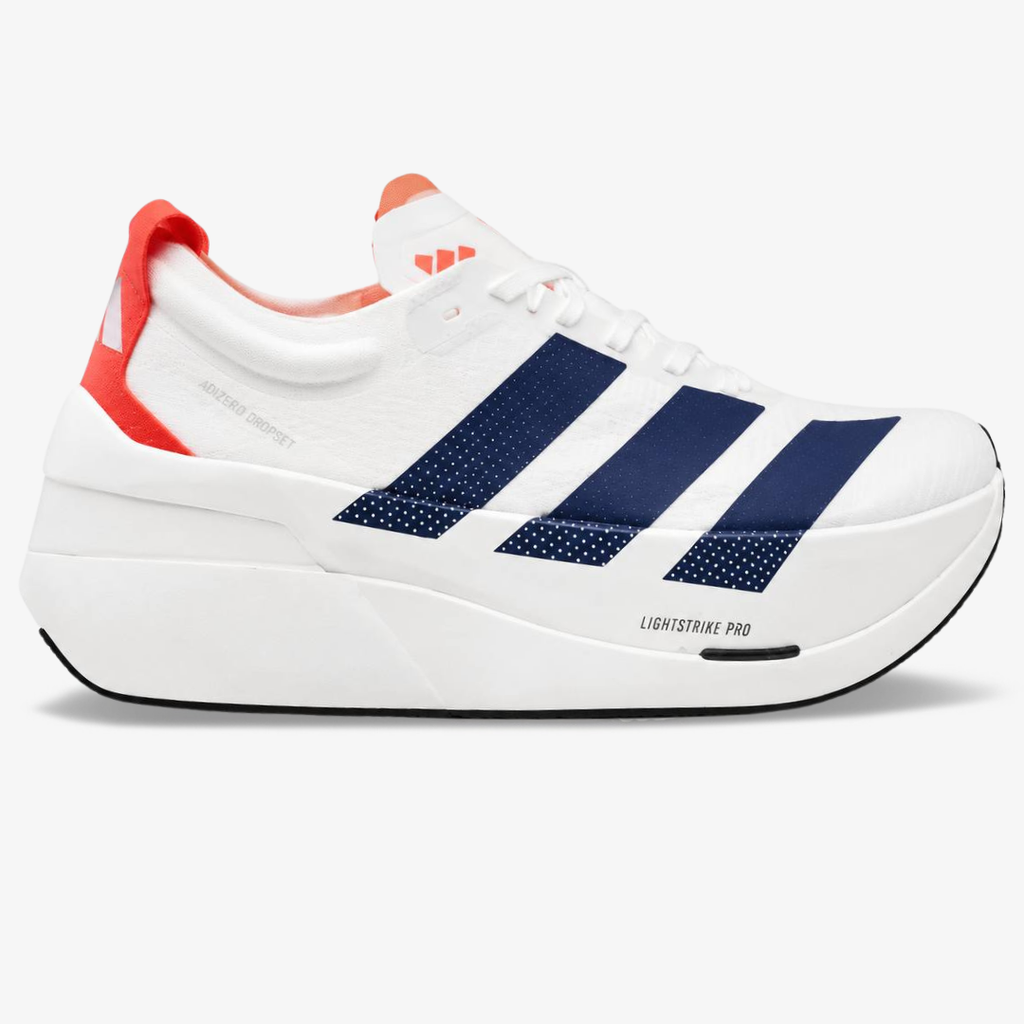 Adidas Adizero Dropset Elite - Branco/Vermelho