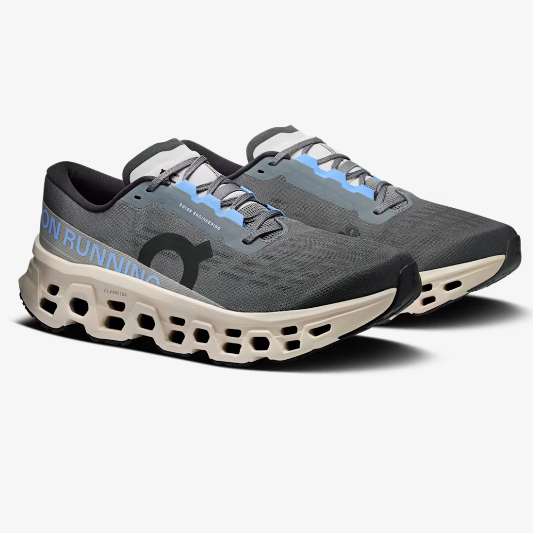 On Running Cloudmonster 3 Rock Silver