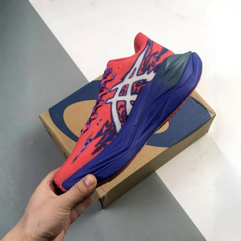 Asics Superblast 3 - Unissex - Vermelho/Azul