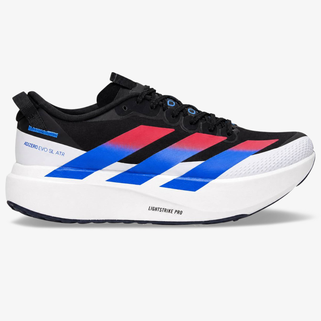 Adidas Adizero EVO SL ATR - Preto/Azul/Vermelho