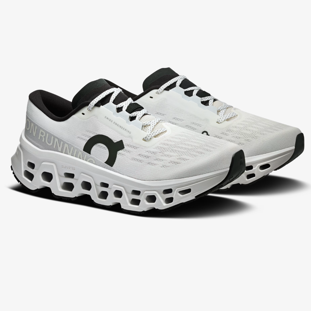 On Running Cloudmonster 3 White Black